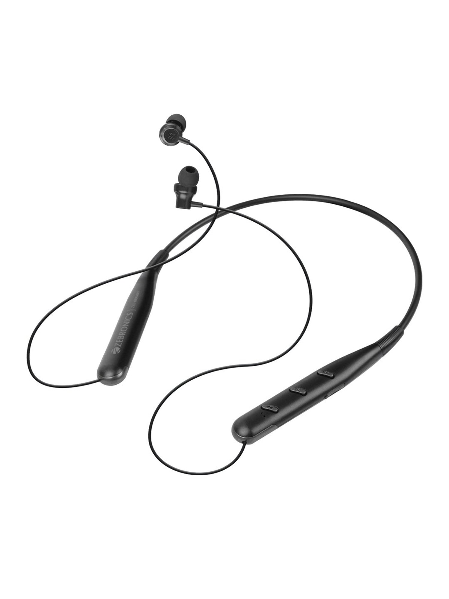 Zebronics Zeb-Gravity Neckband With Mic (Black)