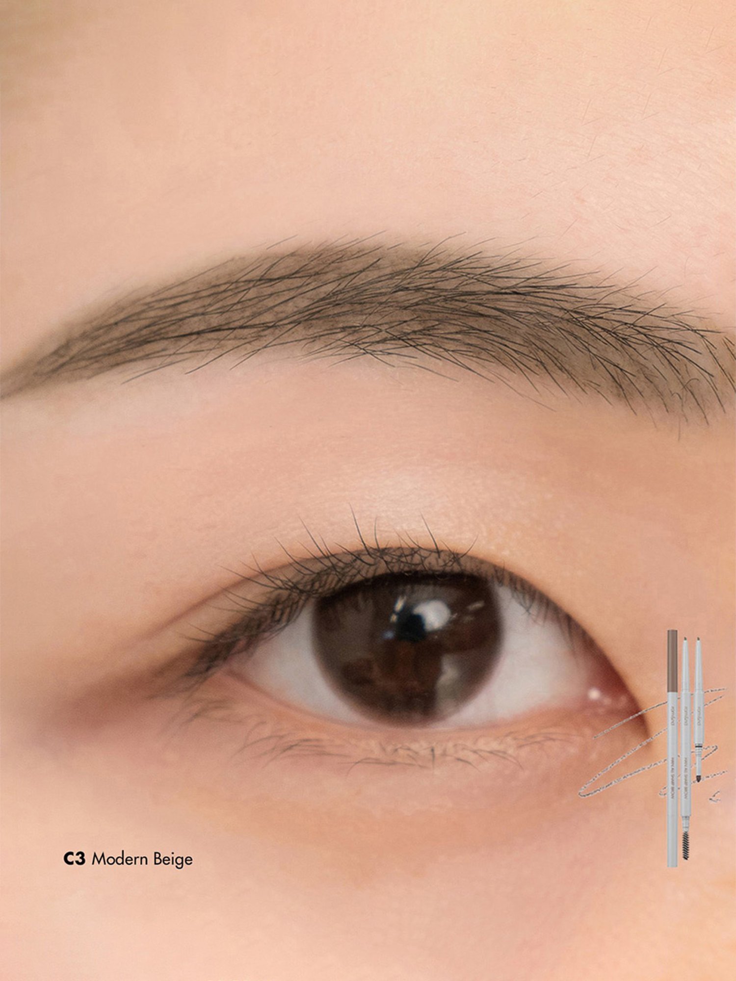 Rom&nd Han All Sharp Brow C3 Modern Beige - 0.24 gm