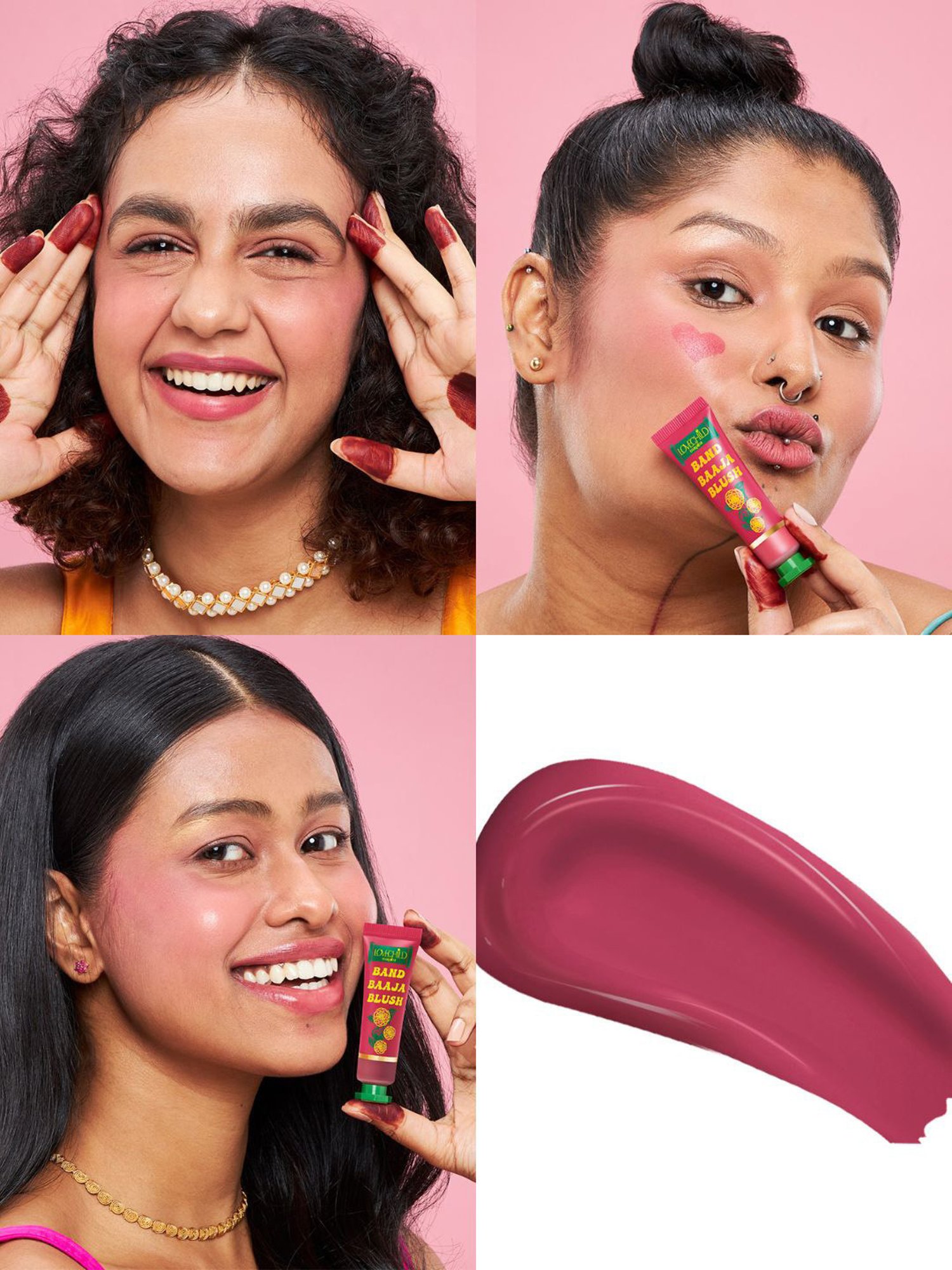 LoveChild Masaba Band Baaja Blush Shocking Sharbat - 10 ml