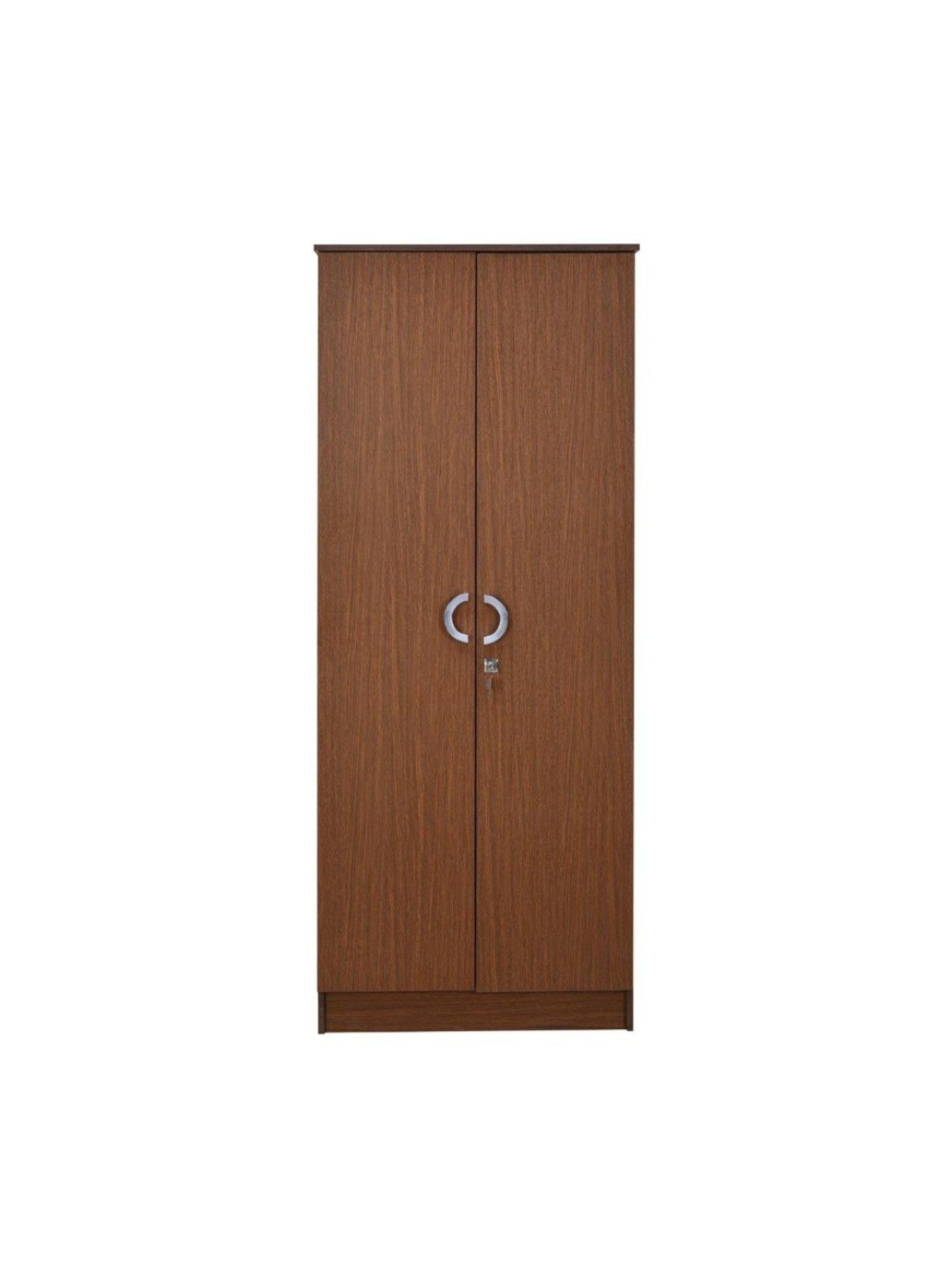 Godrej Interio Ewa Brown Engineered Wood 4 Door Wardrobe