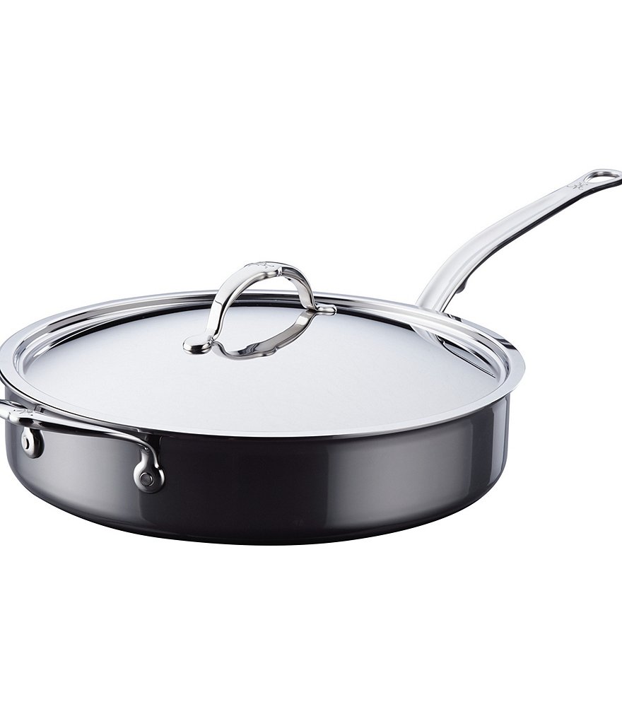 Hestan NanoBond Titanium Stainless Steel Saute Pan, 5 Quart