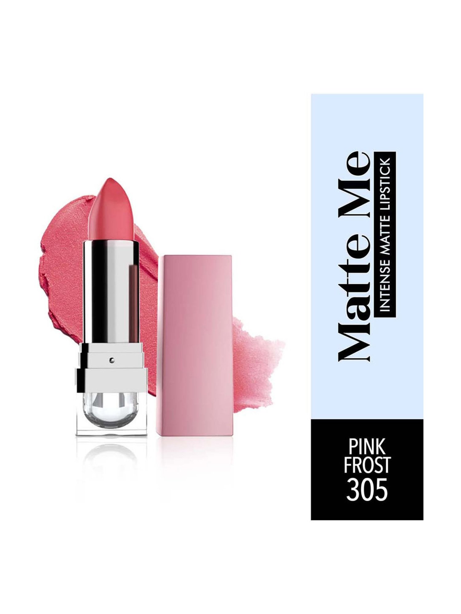 Blue Heaven Matte Me Intense Matte Lipstick Pink Frost 305 - 4 gm