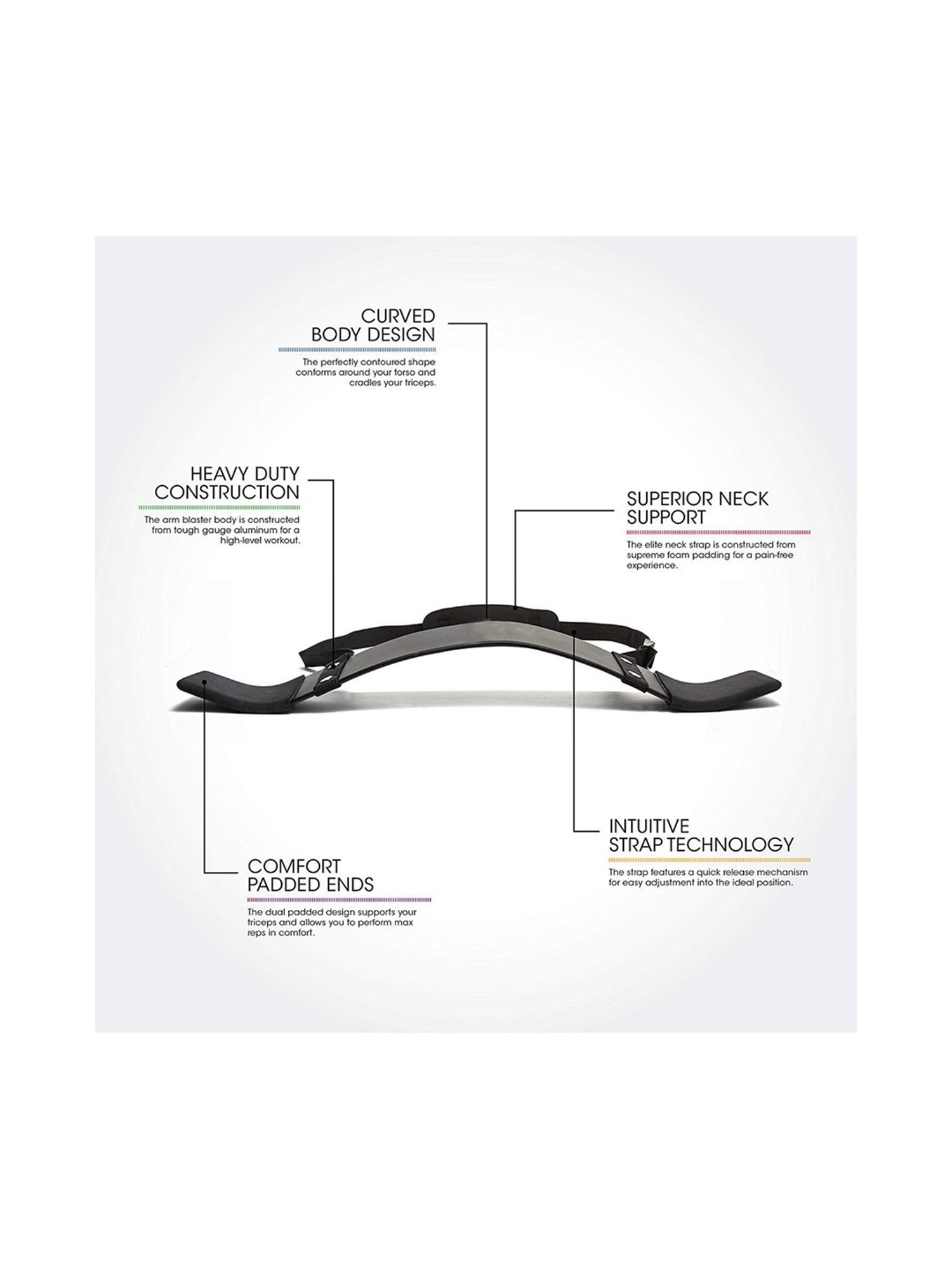 Protoner Metal Arm Blaster (Black) Size - 55x12x9