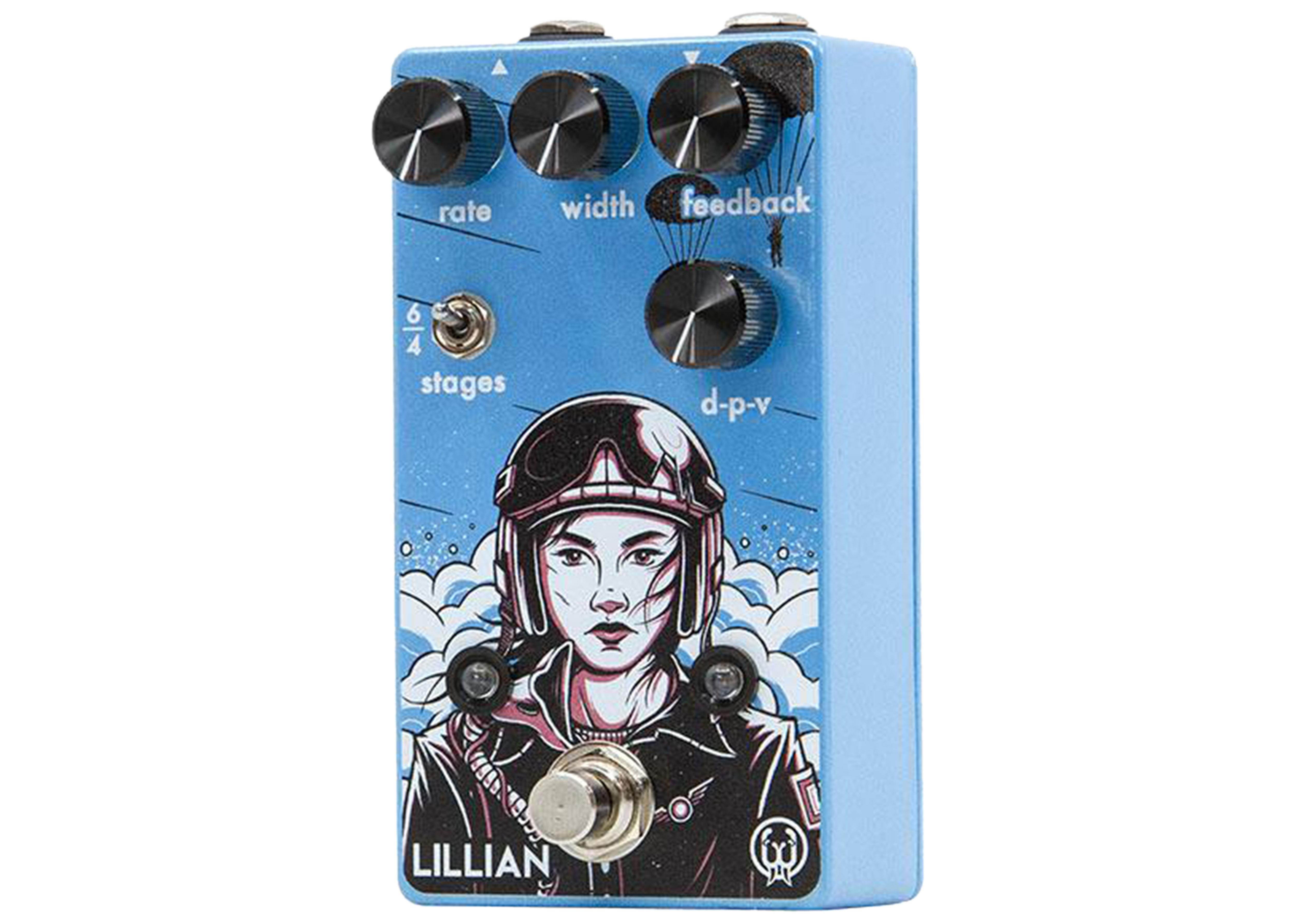 walrus audio lillian multistage analog phaser guitar effects pedal