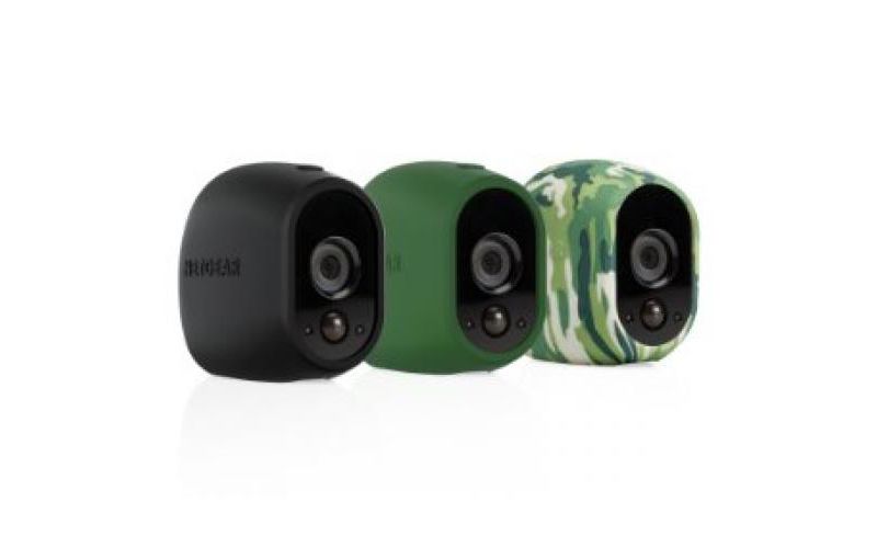 Arlo Replaceable Multi-colored Silicone Skins Black & Camouflage Green -  Replaceable Silicone Skins - Available in black/green/camouflage