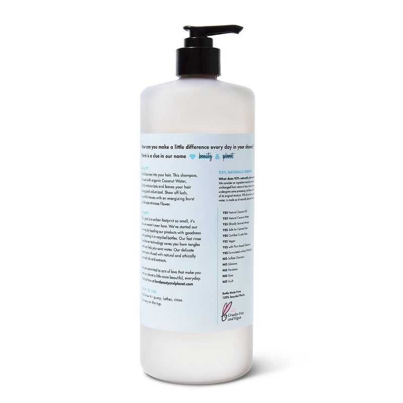 Love Beauty and Planet Coconut Water & Mimosa Flower Shampoo - 32 fl oz