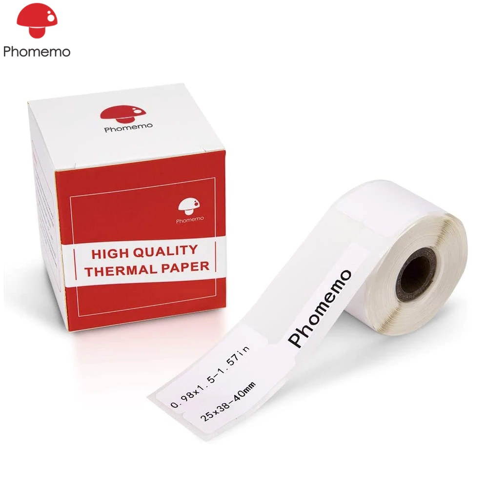 self-adhesive thermal label - suitable for label printer, self-adhesive cable label, 0.98 "x 1.5" -1.57 "