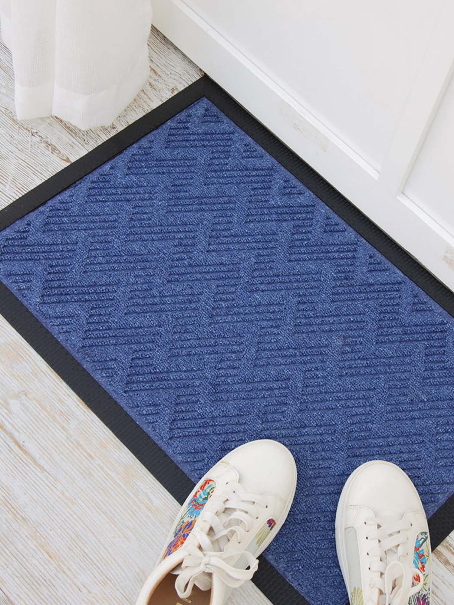 Freelance Grey PVC Set of 1 Door Mats