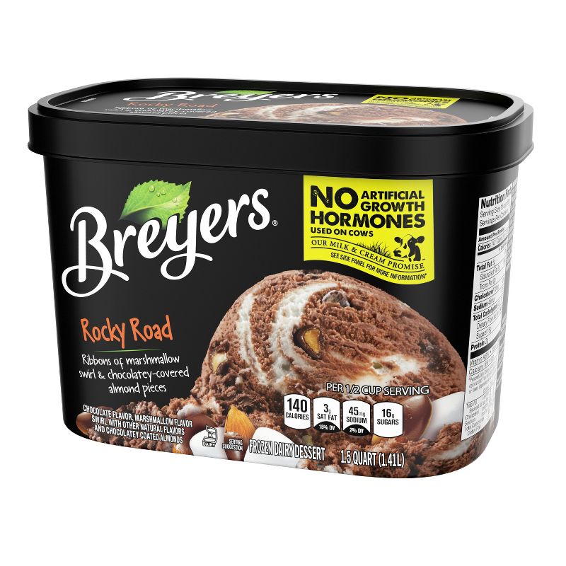 Breyers Rocky Road Ice Cream Dessert - 48oz
