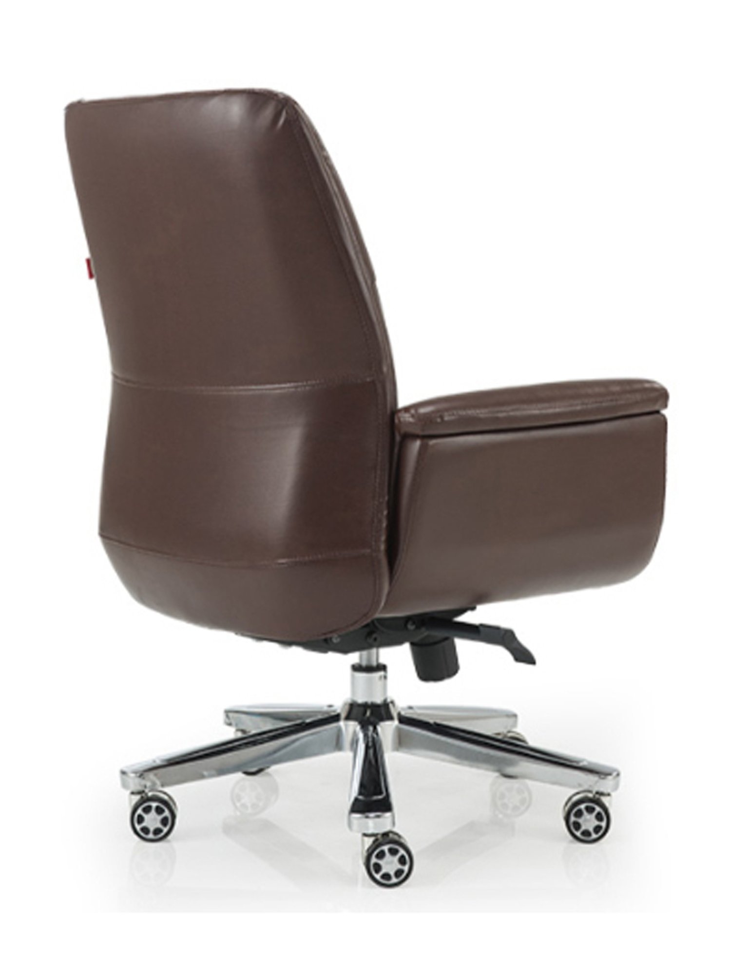 Durian Lincoln Brown Premium Leatherette Office Chair