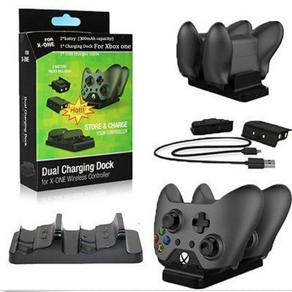 2 Batteries+1 Charger+1 Usb Cable Charging Kit For X-box ONE (S)/X Battery Wireless Controller Rechargeable Battery Pack