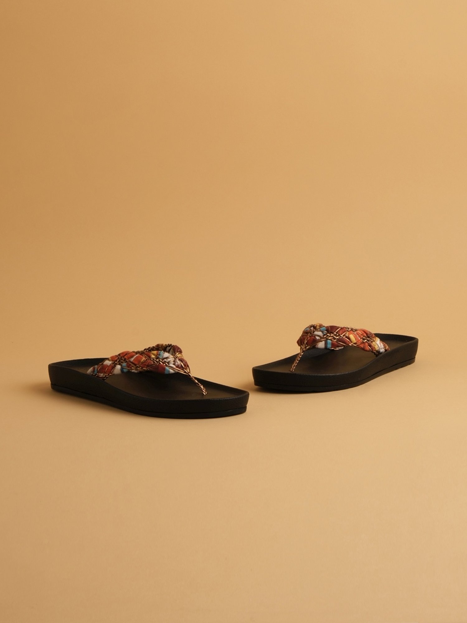 Eridani Women's Avery Tan Thong Sandals