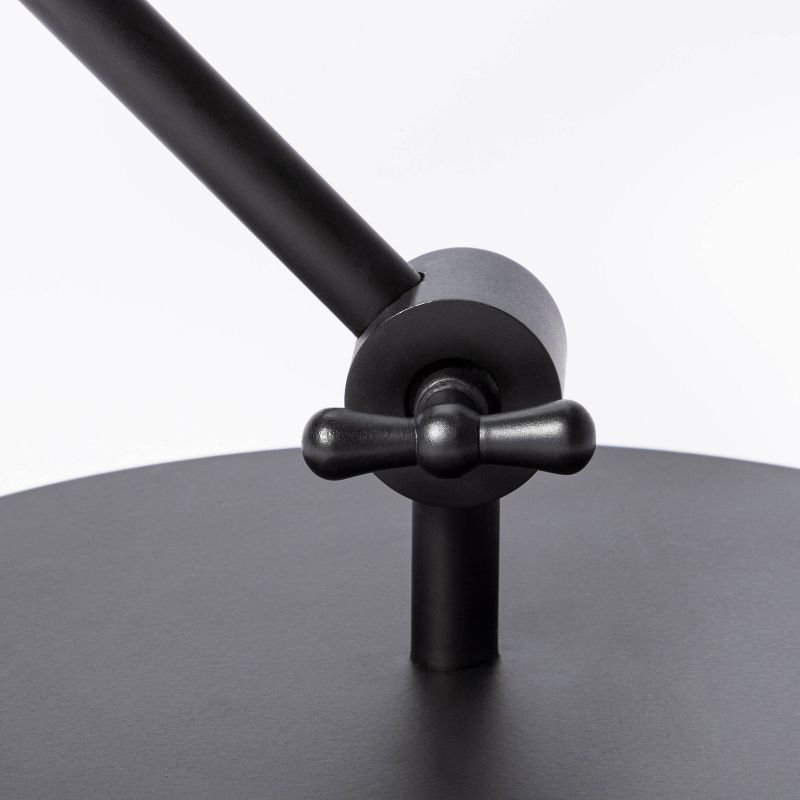 Metal Dome Desk Lamp (Includes LED Light Bulb) Black - Threshold™ designed with Studio McGee