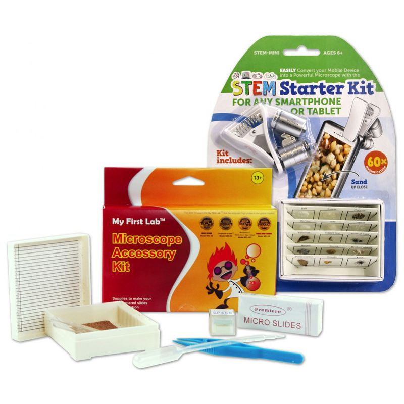 My First Lab STEM Starter Kit and Microscope Accessories