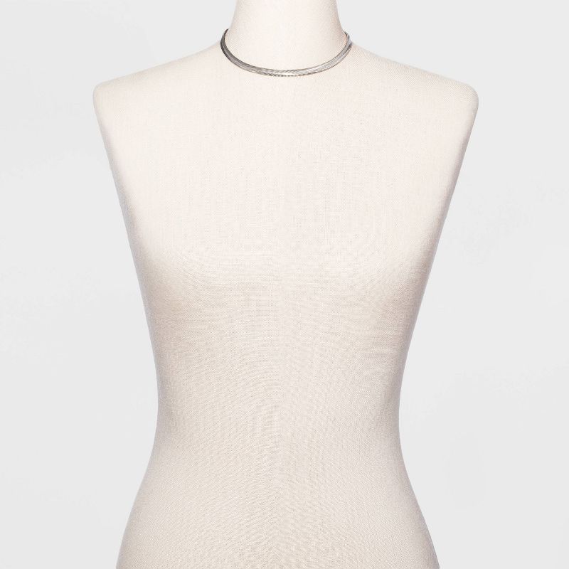 SUGARFIX by BaubleBar Metallic Necklace Set - Silver