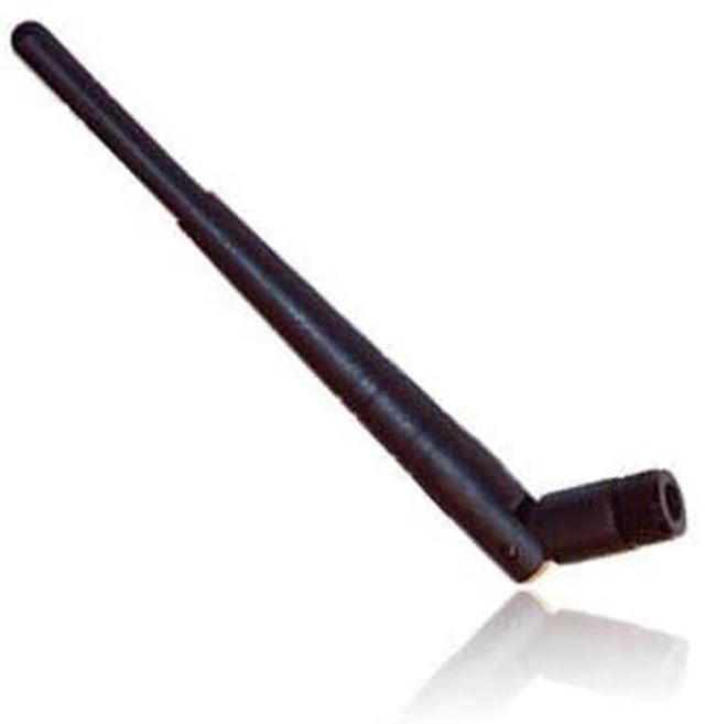 2.4/5GHz / 3 dBi @ 2.4GHz, 5dBi @ 5Ghz (RP-SMA) Rubber Duck WiFi Dualband Antenna