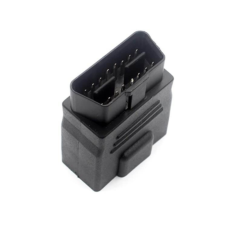 Full 16 Pin OBDII Male to Female Connector Adapter OBD2 Saver Tool for Car Repair Shop or Testing Institution