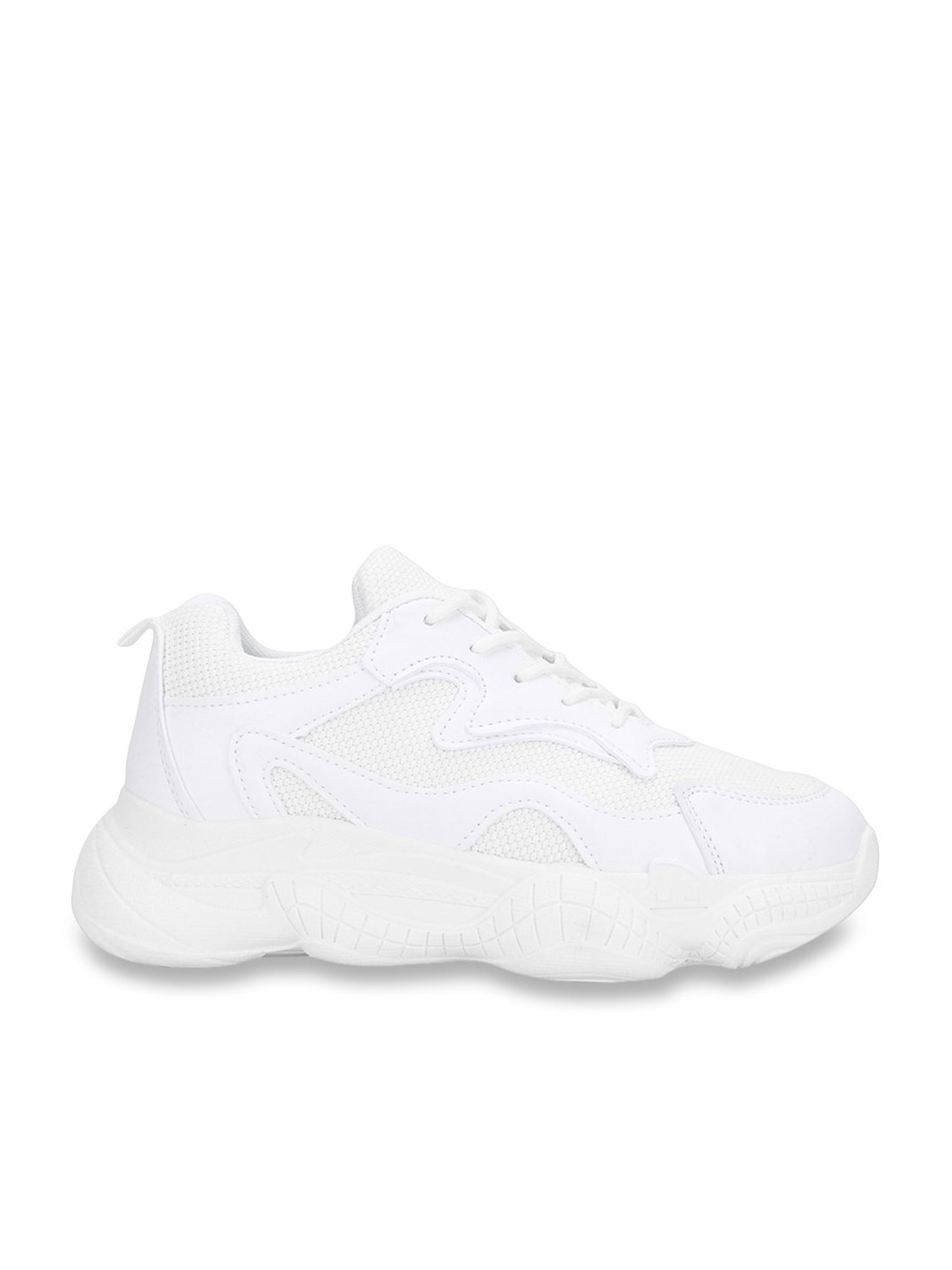 Truffle Collection White Casual Sneakers