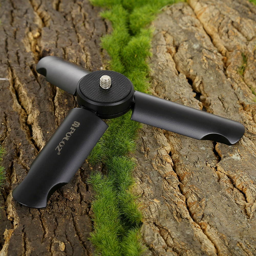 PULUZ Portable Folding Tabletop Tripod Mini Desktop Tripod Stand Holder