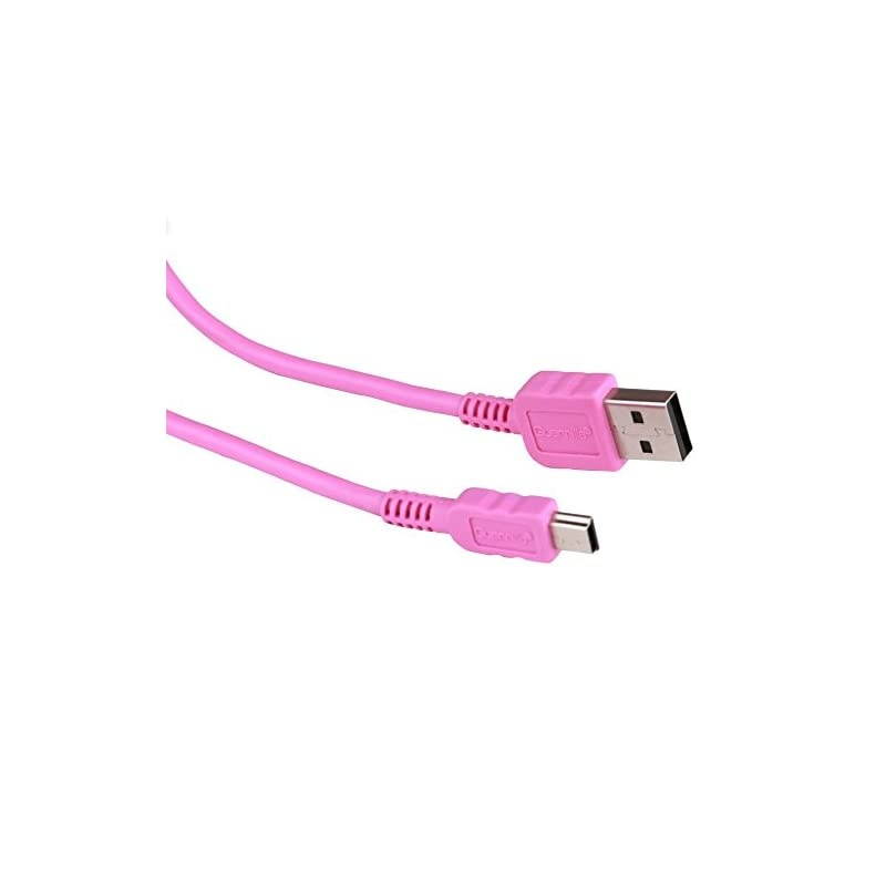 USB Cable for TI 84 Plus TI 84 Plus C Silver Edition TI 89 Titanium TI Nspire CX CX CAS graphing calculators Pink