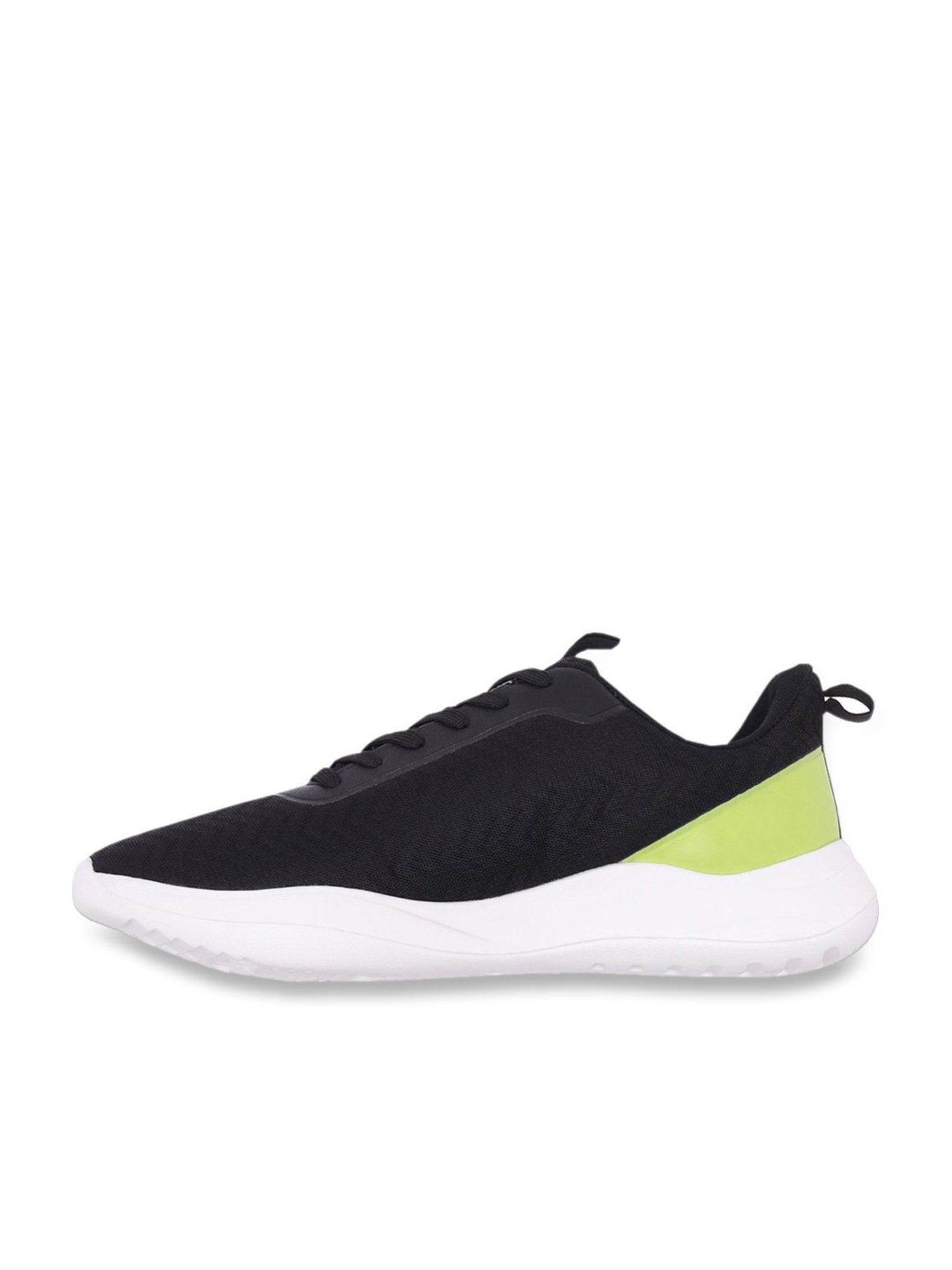 Cultsportone Men's Racer Black Running Shoes