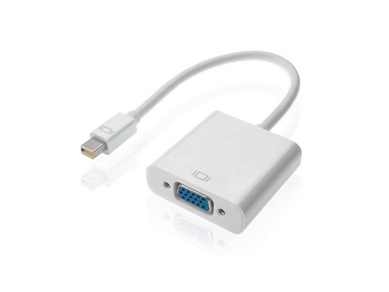 SAKOSE  Mini Displayport To VGA Cable Adapter Male - Female Thunderbolt Video Display Converter