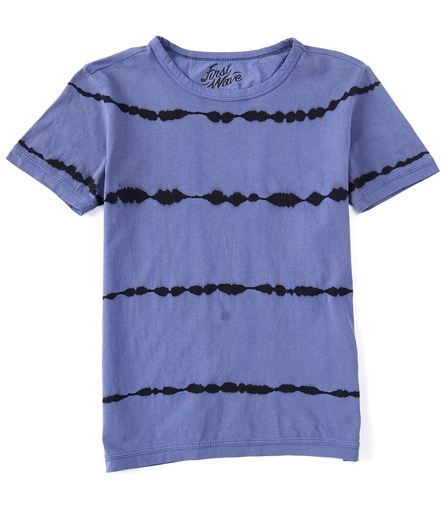 First Wave Big Boys 8-20 Short-Sleeve Tie Dye Crew Tee