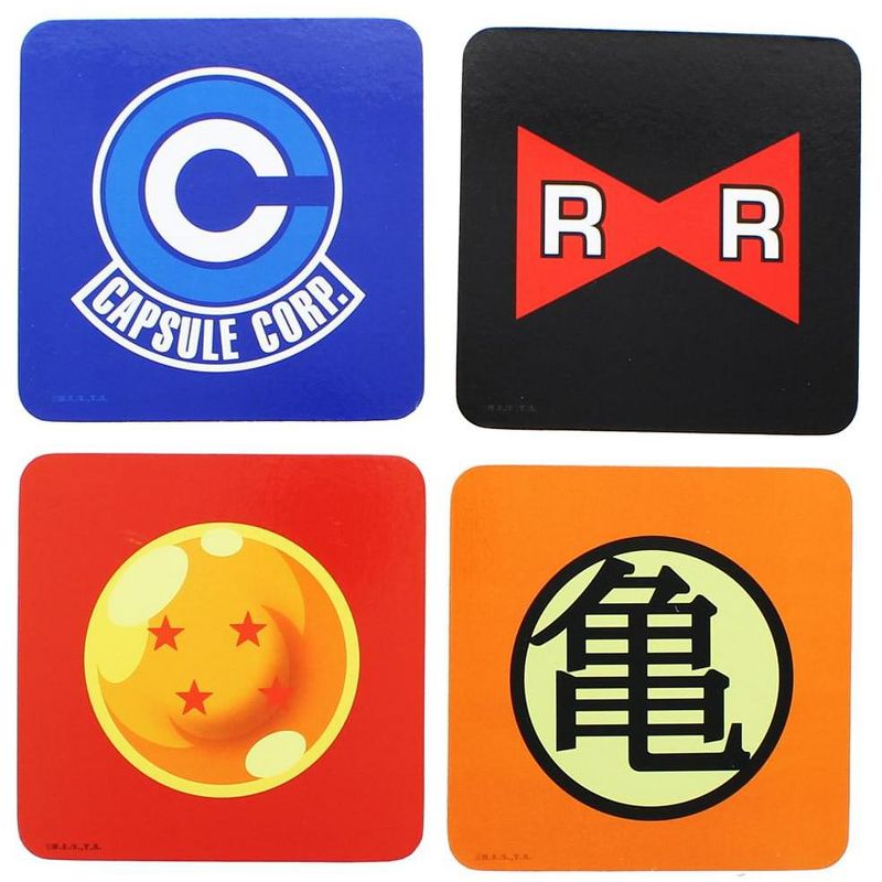 Abysse America, INC Dragon Ball Z 4-Piece Coaster Set
