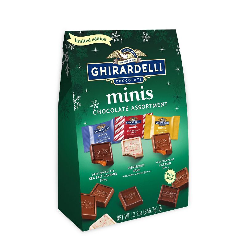 Ghirardelli Holiday Assorted Minis XL Bag - 12.2oz
