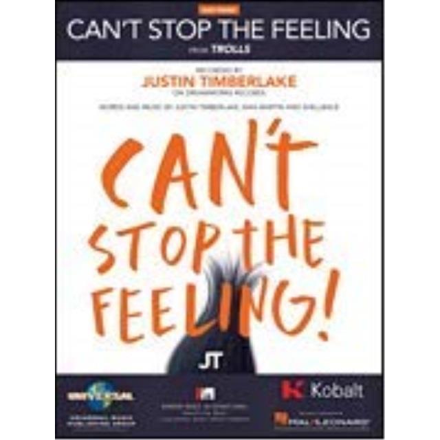 justin timberlake  can't stop the feeling  easy piano sheet music single