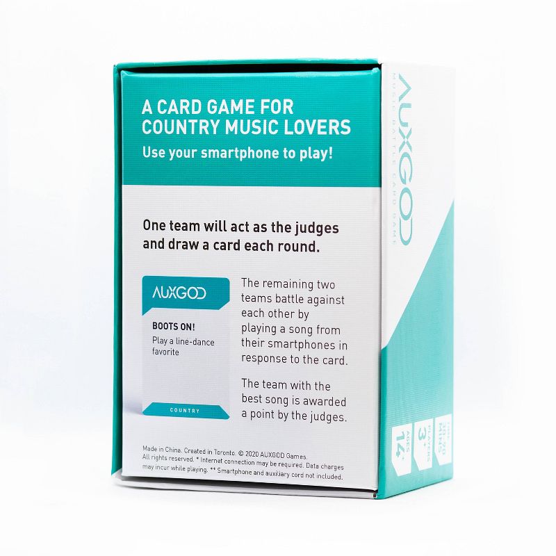 AUXGOD Card Game: Country Edition