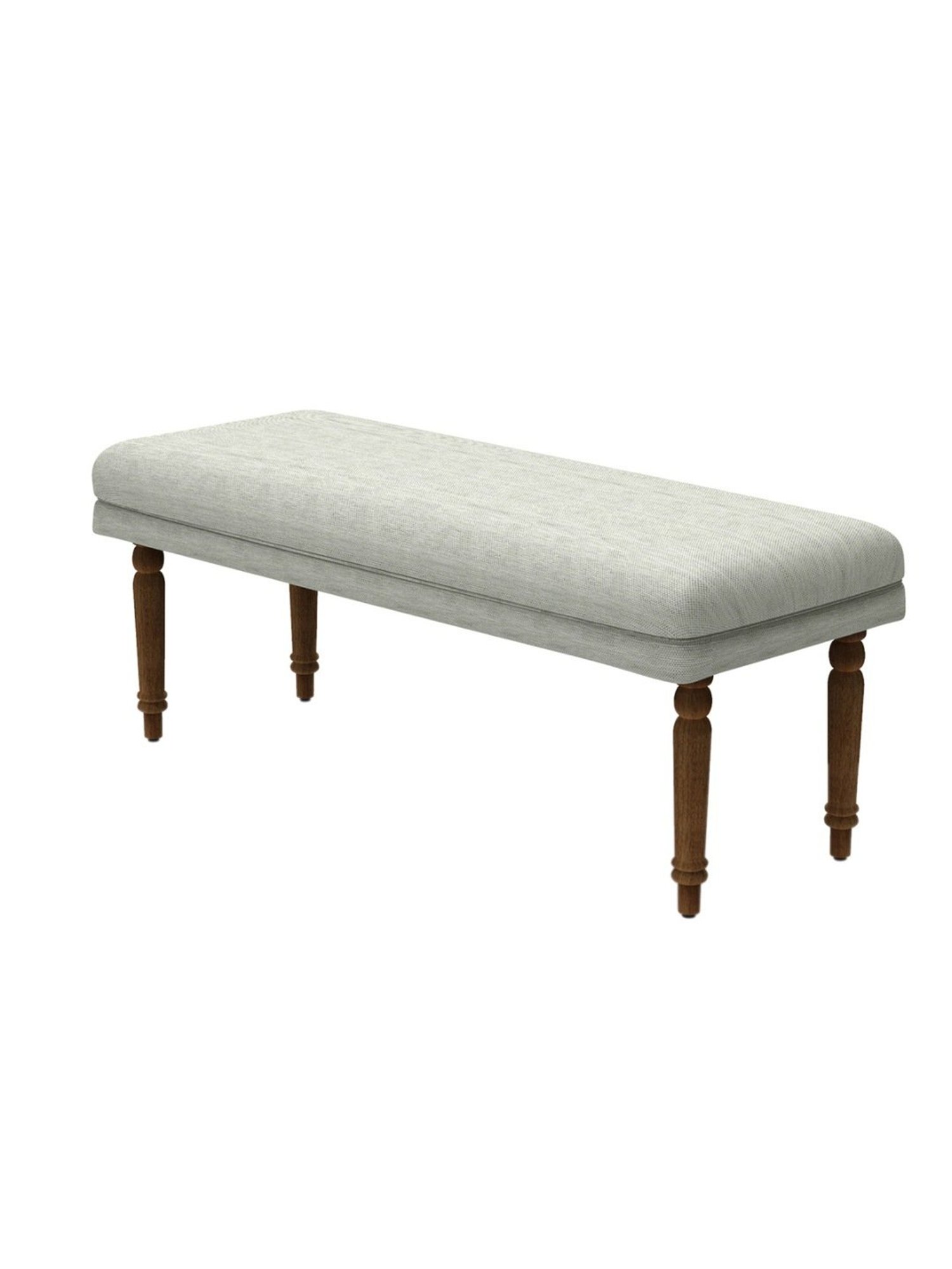 Picardy Vanity Stool Fabric/Antique Pearl - Acme Furniture