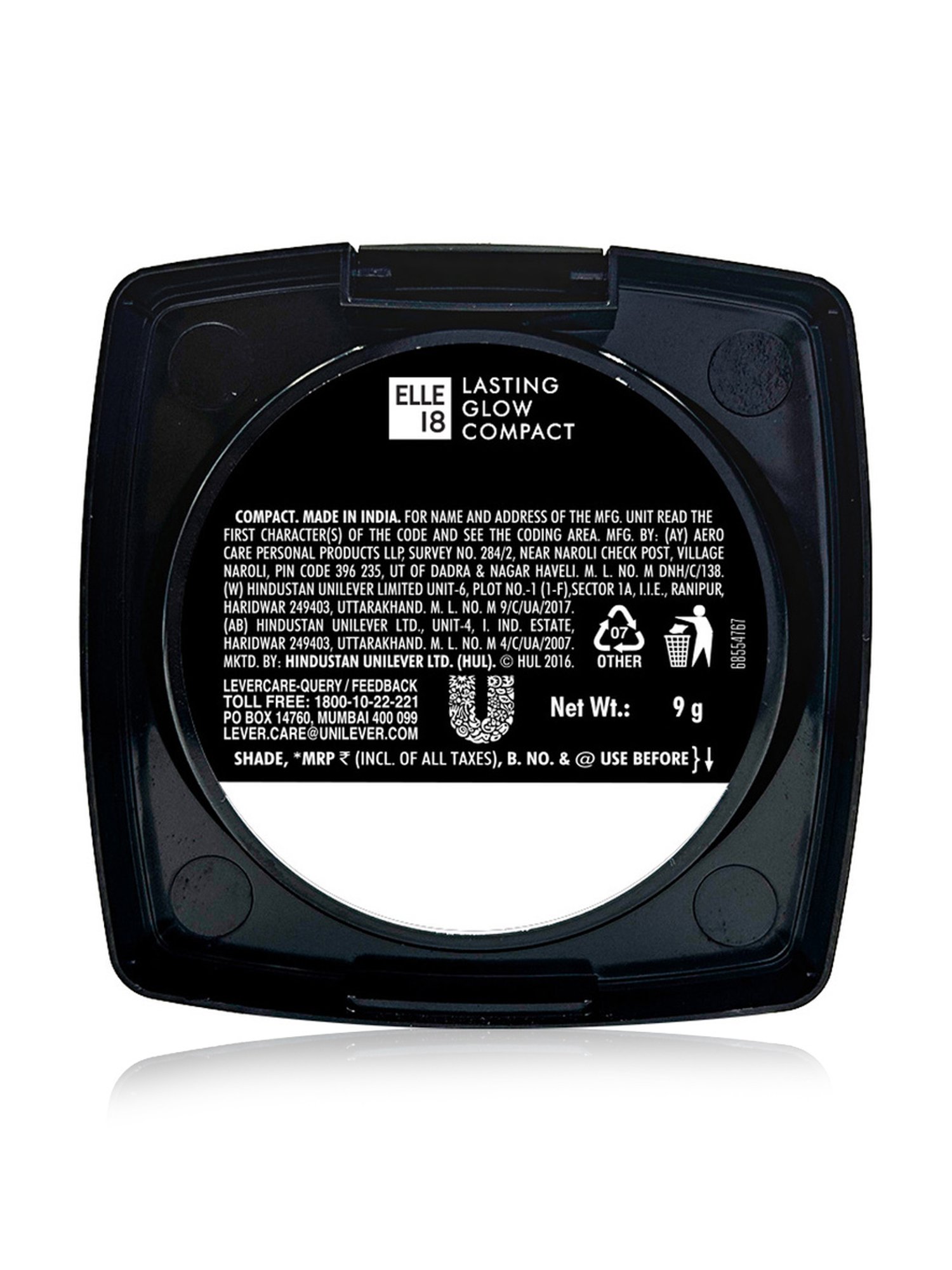 Elle 18 Lasting Glow Compact 2 Marble - 9 gm