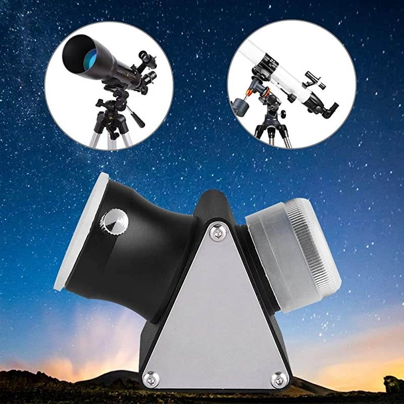 1.25 Inch 45 Degree Erect Image Lens Dielectric Mirror Astronomical Telescope Universal Accessories