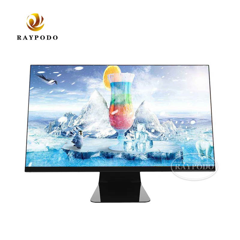 Raypodo 21.5 23.8 inch Frameless FHD All In One computer I3-7100 / I5-7400 / I7-8700 4G+120GB SSD