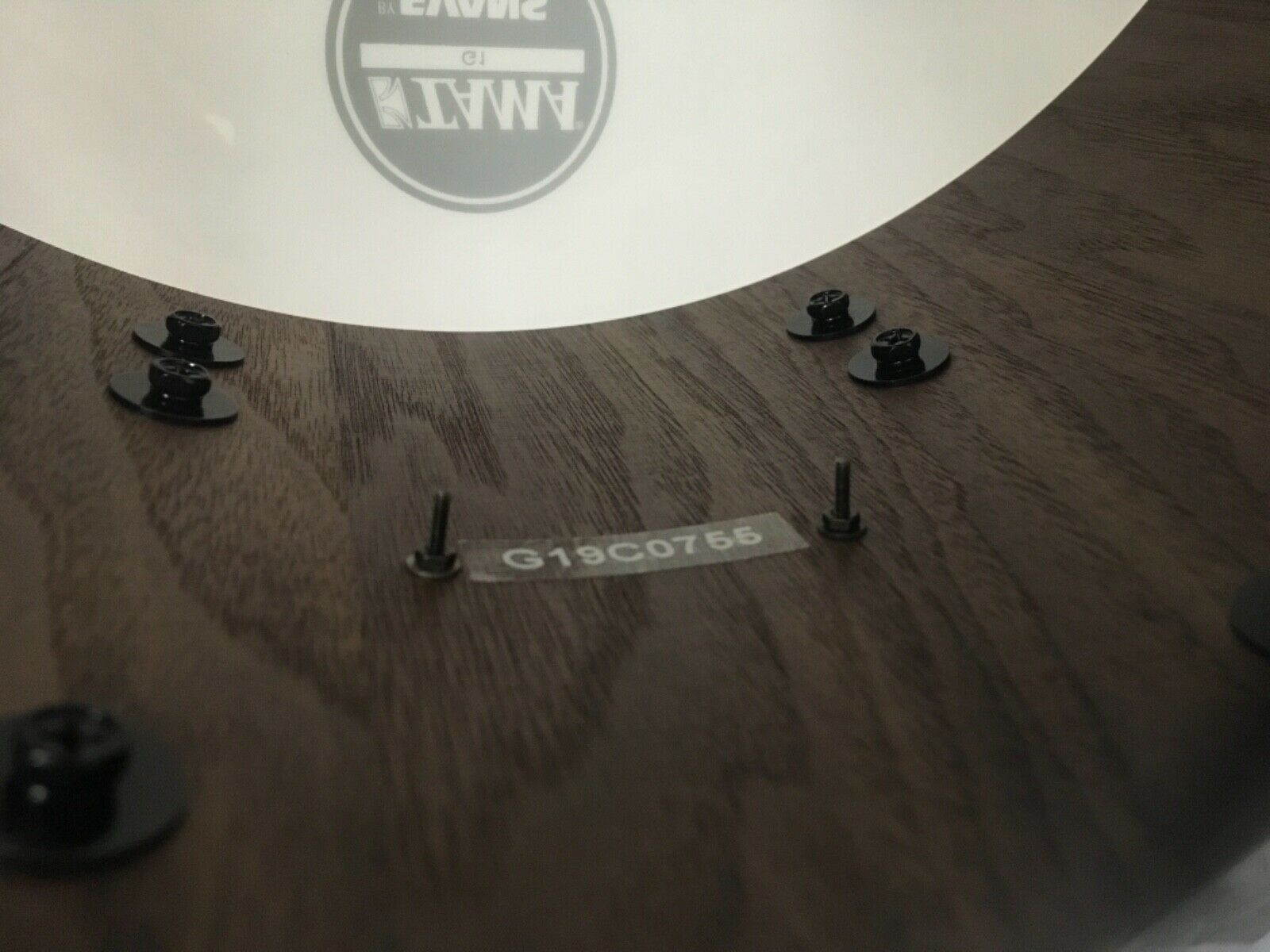 Tama Starclassic Walnut/Birch 14" Dia X 8" Deep Snare Drum/Piano Black/Rare!