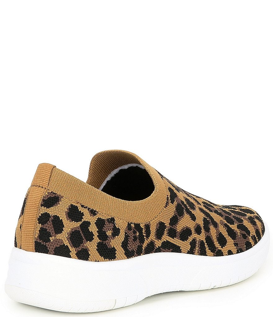 Blondo Karen Leopard Print Waterproof Knit Sneakers