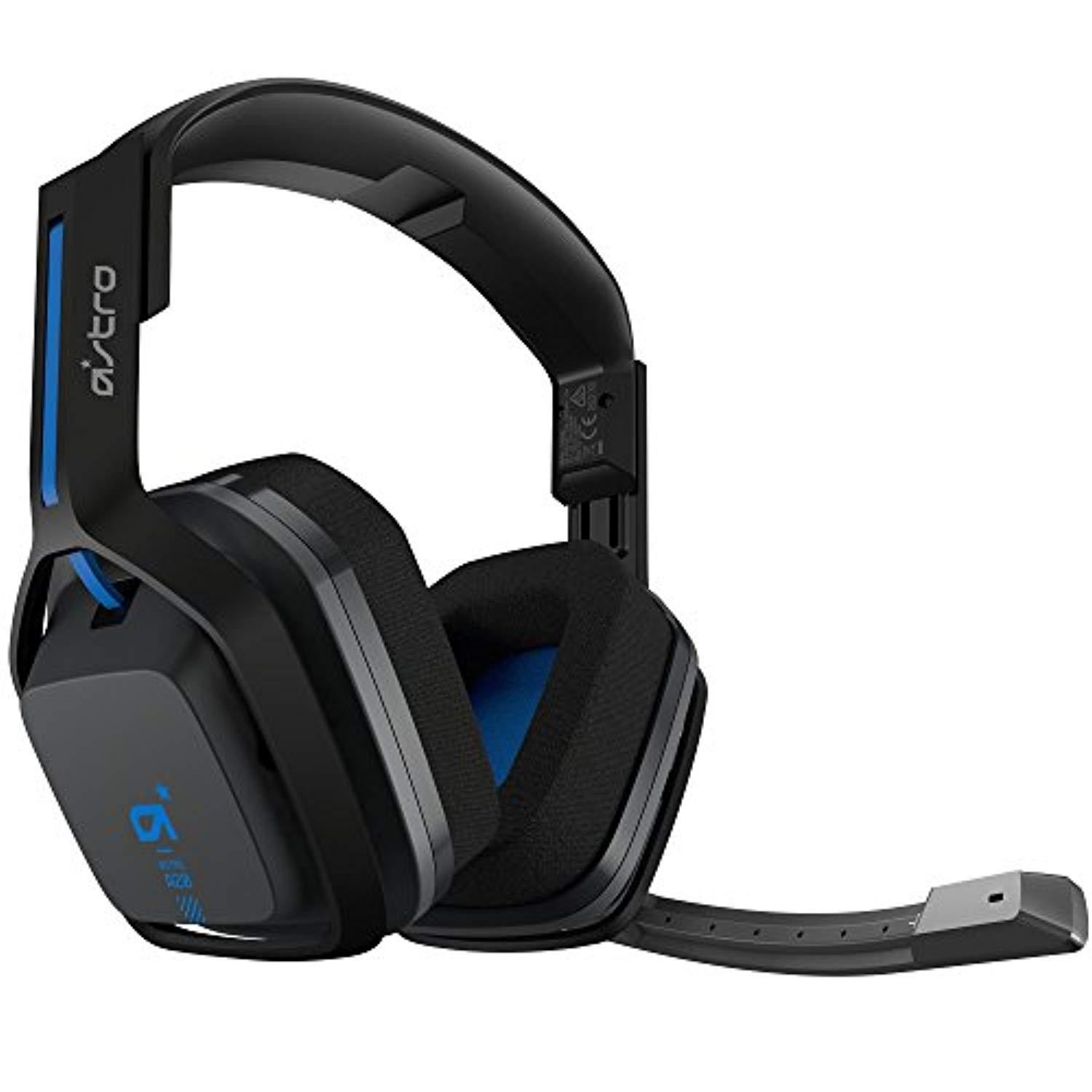 astro gaming a20 wireless headset, black/blue - playstation 4