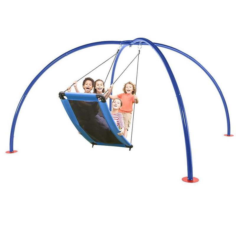 HearthSong Backyard Multi-Use Free Movement Sky Dome Swing Stand for Hanging Swings