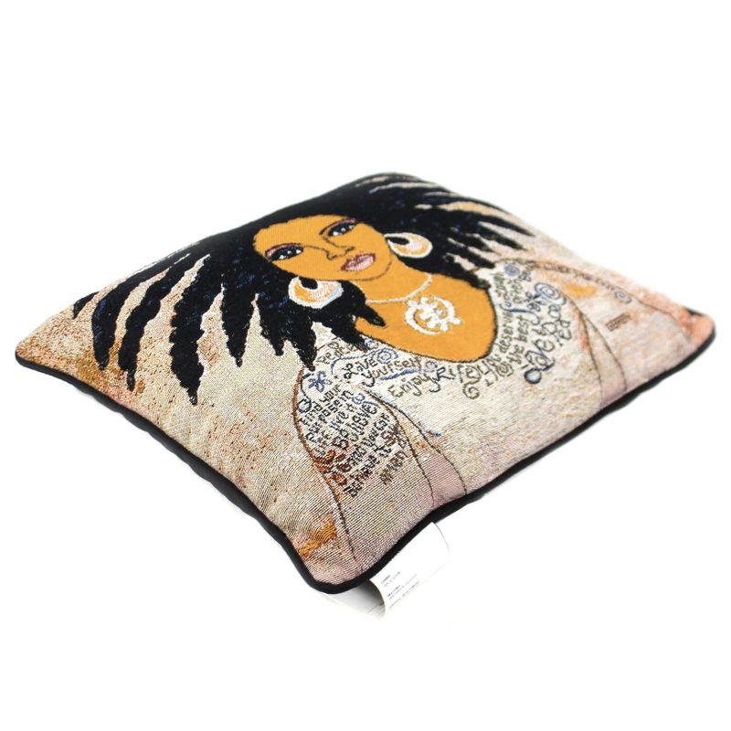 Home Decor 16.0" Talk To Me Pillow Inspire  -  Decorative Pillow