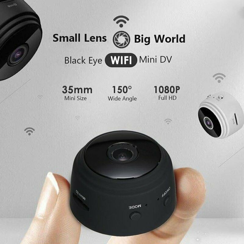 Mini Spy Camera Wireless Wifi IP Security Camcorder HD 1080P DV DVR Night Vision Black