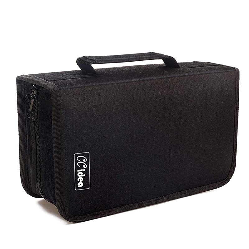 128 Capacity CDDVD Case Holder Storage Binder by  Black Specials