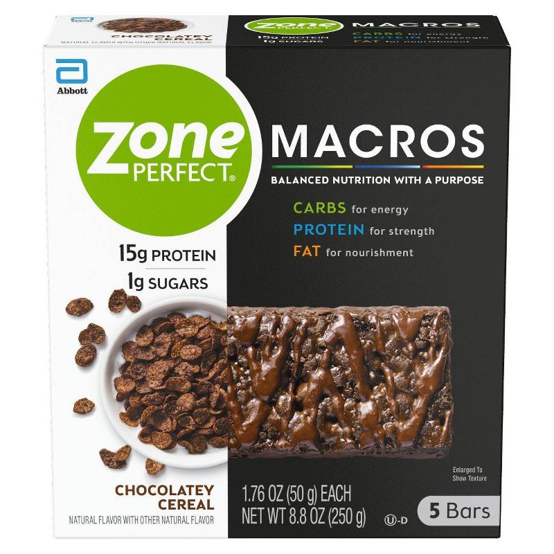 ZonePerfect Macros Chocolate Cereal - 8.8oz/5ct