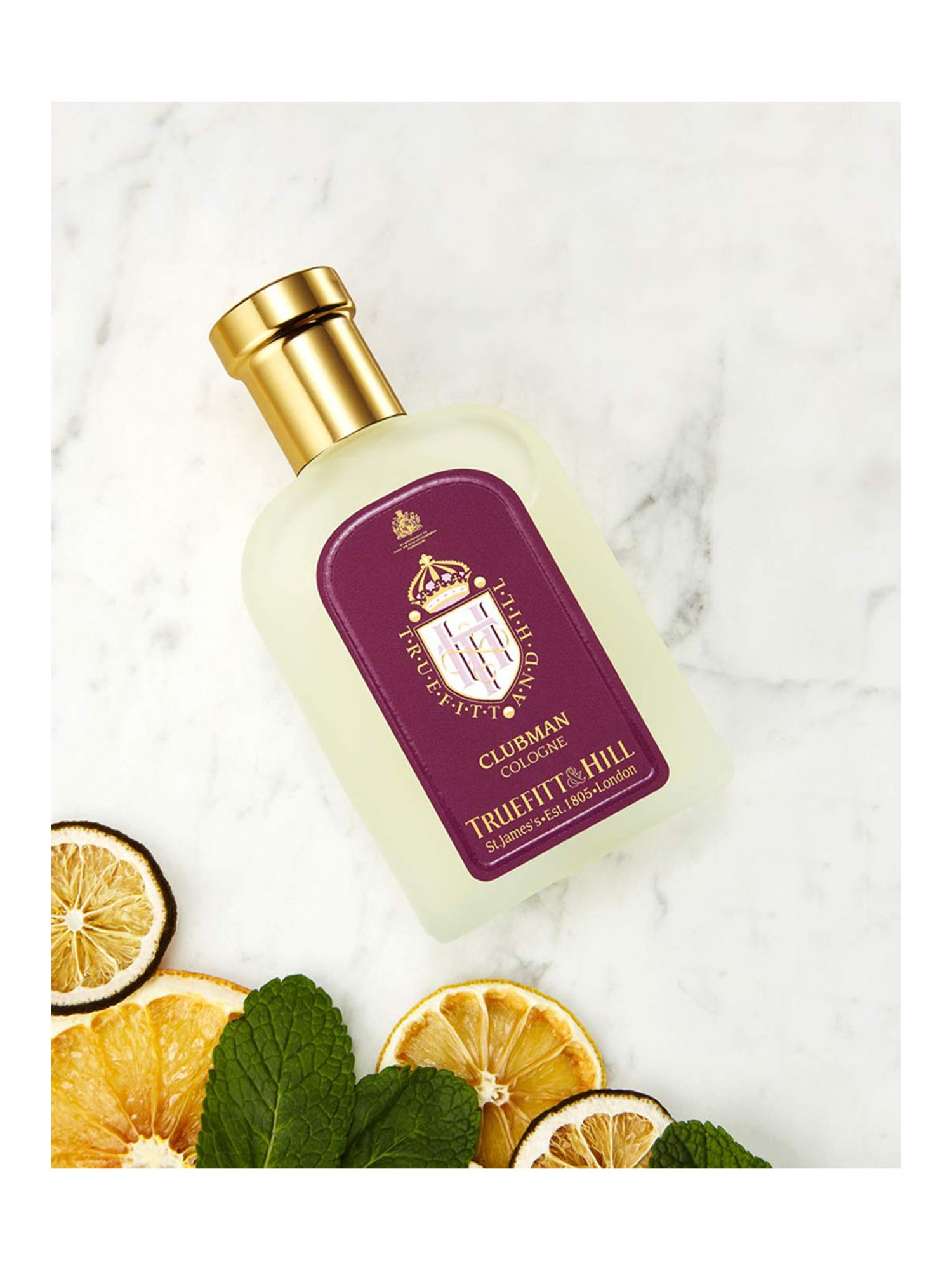 Truefitt & Hill Clubman Eau de Cologne for Men - 100 ml