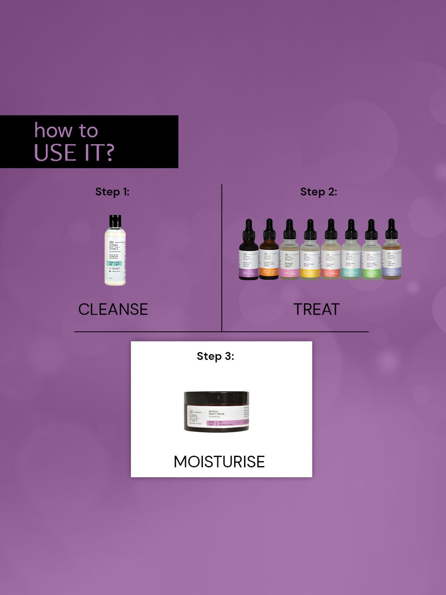 Deconstruct Retinol Night Cream - 50 gm