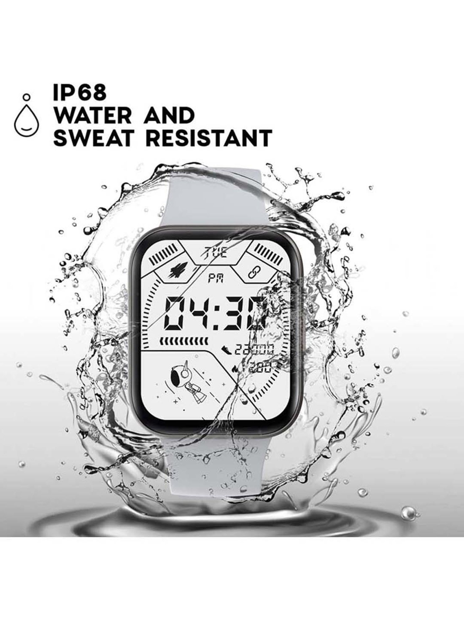 I Kall W1 Smartwatch (Black)