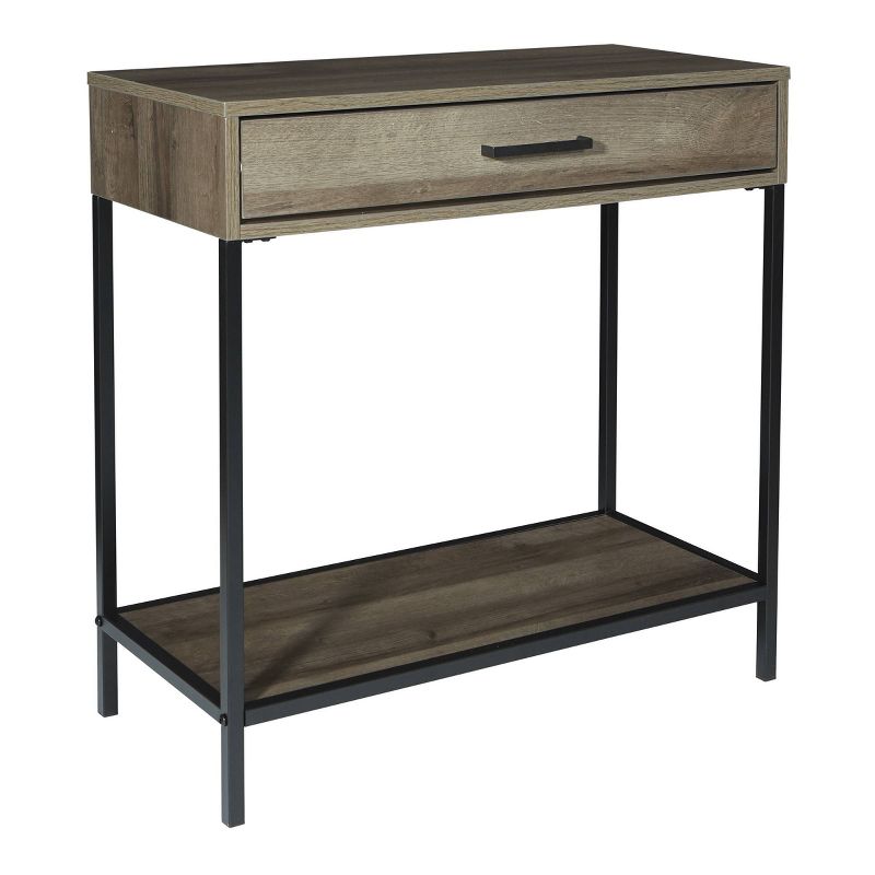 Braydon Foyer Table Gray Oak - OSP Home Furnishings