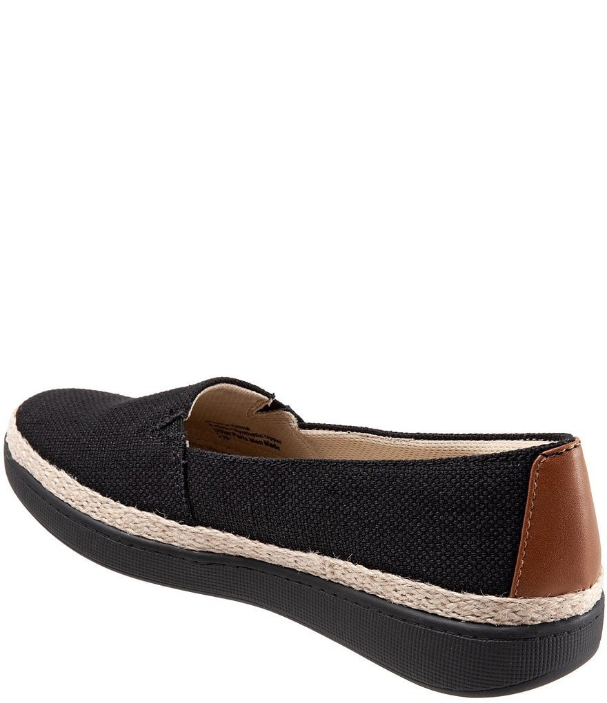Trotters Accent Canvas Espadrille Slip-Ons