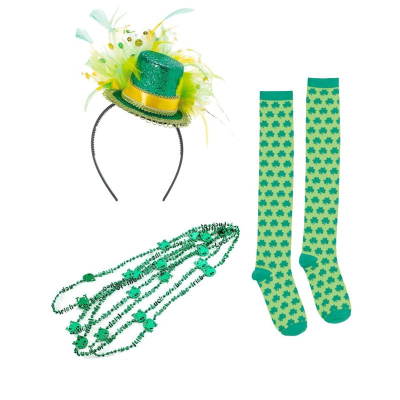 Birthday Express St. Patrick's Day Fancy Feathered Accessory Kit