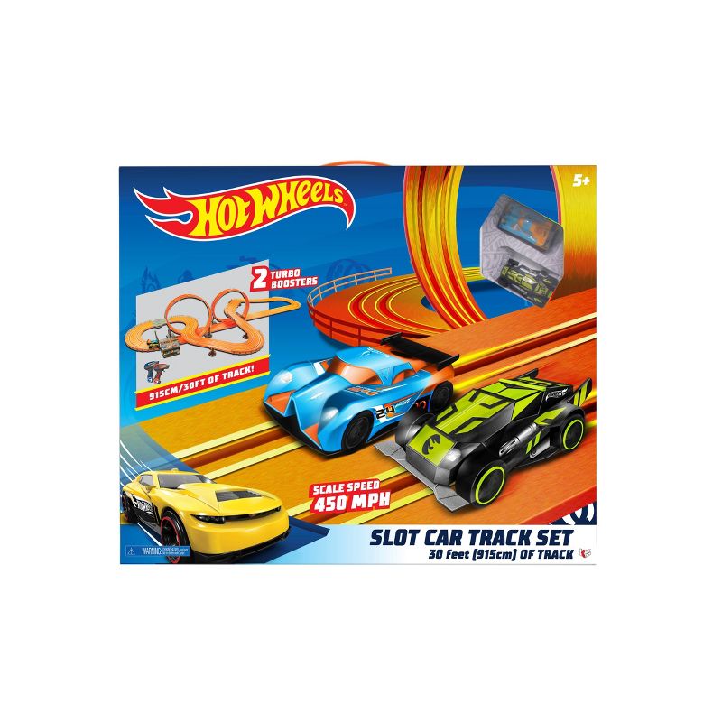 Hot Wheels Slot Track Set with 30ft Track - 1:43 Scale